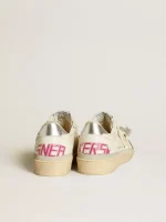 Golden Goose Ball Star LTD in nappa leather with leather star and metallic leather heel tab | ggoose.org