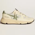 Men’s Running Sole LTD in nylon and nappa with nubuck star and heel tab | ggoose.org