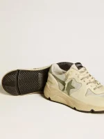 Men’s Running Sole LTD in nylon and nappa with nubuck star and heel tab | ggoose.org