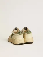 Men’s Running Sole LTD in nylon and nappa with nubuck star and heel tab | ggoose.org