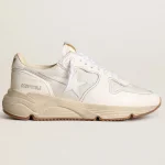 Men's Running Sole in mesh and white nappa | ggoose.org
