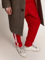 Golden Goose Men's Super-Star with silver heel tab and lettering | ggoose.org
