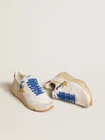 Running Sole LTD in nappa with leather star and suede heel tab | ggoose.org
