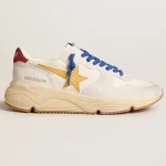 Running Sole LTD in nappa with leather star and suede heel tab | ggoose.org