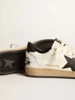 Golden Goose Women's Ball Star in nappa with black star and black heel tab | ggoose.org