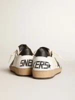 Golden Goose Women's Ball Star in nappa with black star and black heel tab | ggoose.org