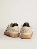 Golden Goose Women's Ball Star with leopard print pony skin star and black heel tab | ggoose.org