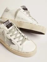 Golden Goose Women's Hi Star with star and metallic silver heel | ggoose.org