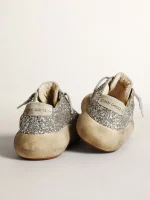 Women's Space-Star in silver glitter with ice-gray star | ggoose.org